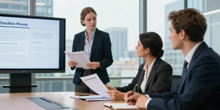 présenter un business plan